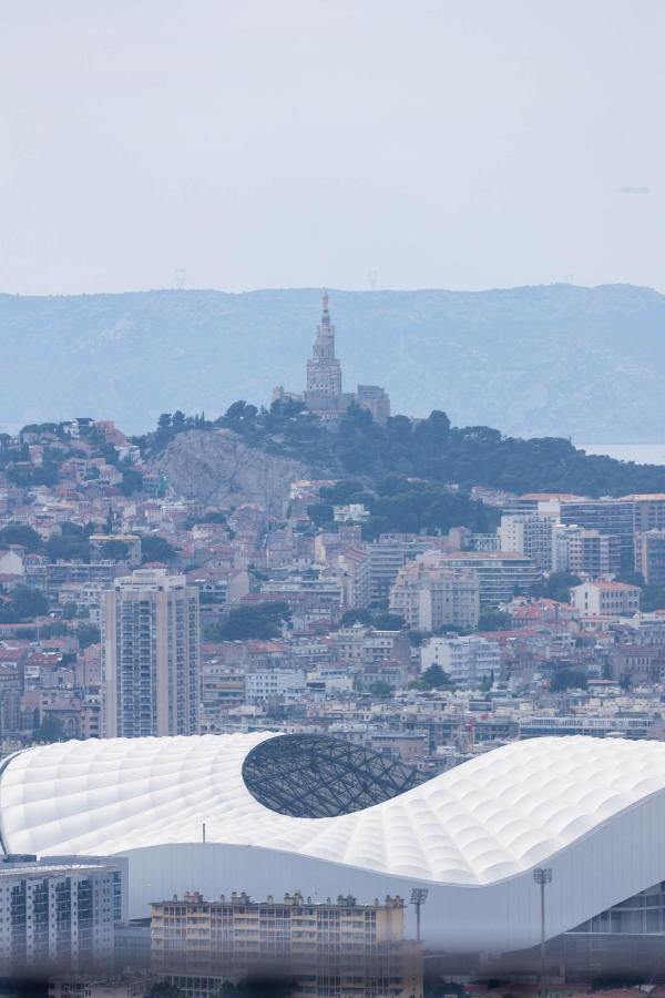 Ferienwohnung Panoramic View Of Marseille For Two Exterior foto