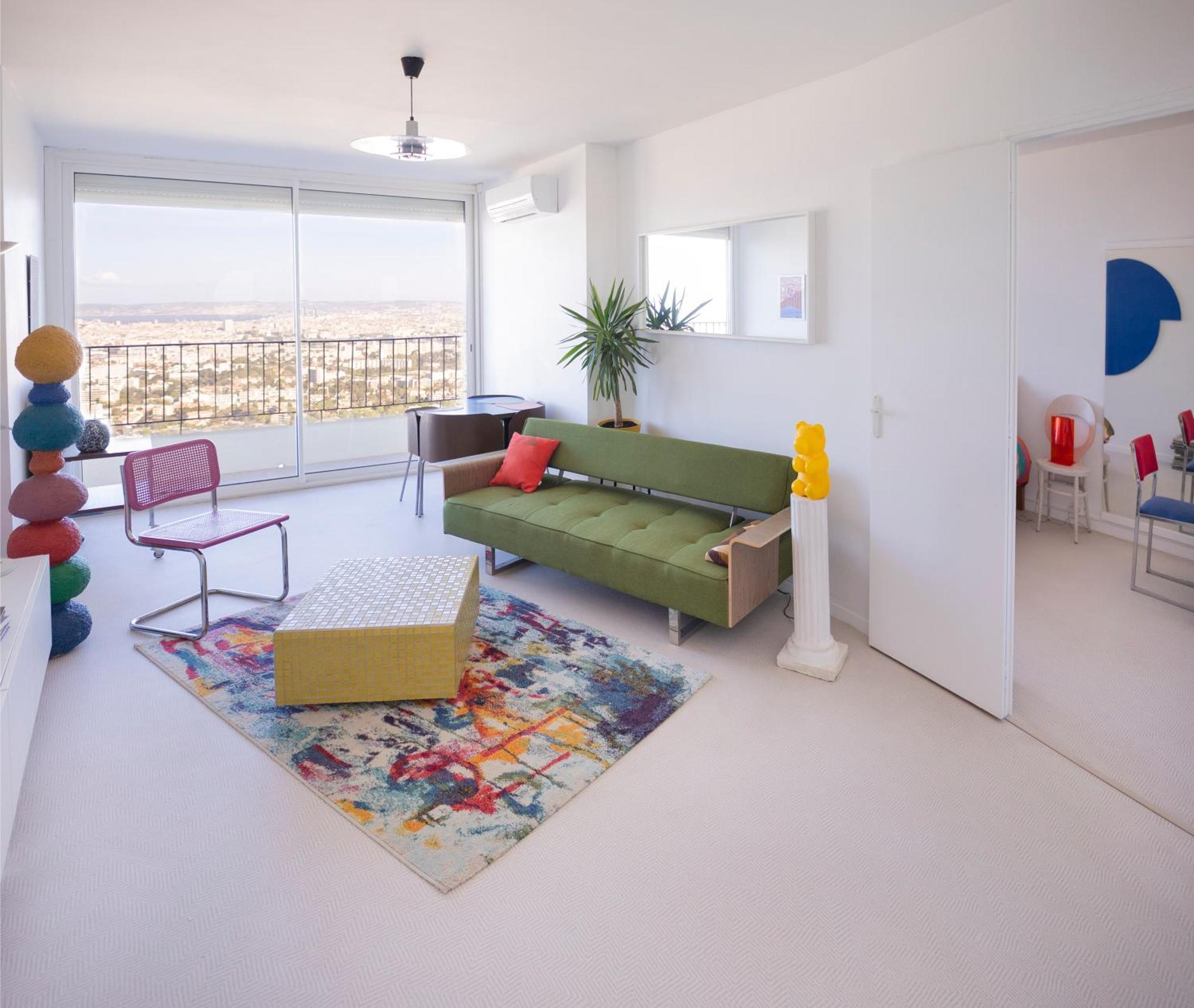 Ferienwohnung Panoramic View Of Marseille For Two Exterior foto